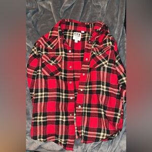 Kids long sleeve cowboy button up